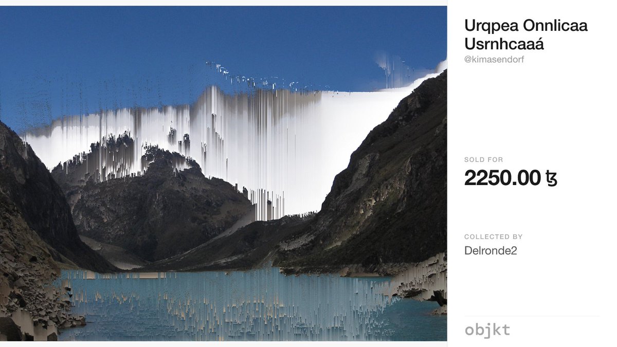 objkt Sales Bot 🤖 tweet media