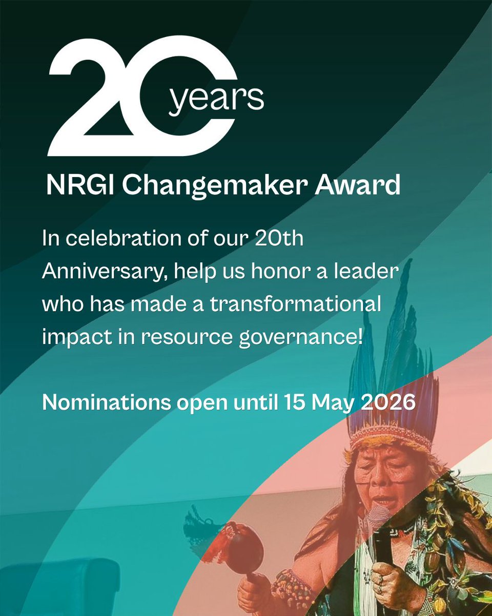 Natural Resource Governance Institute tweet media