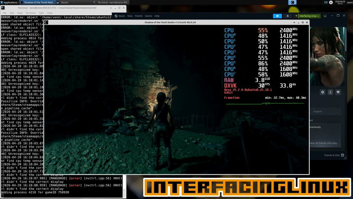 VennStone's tweet photo. There's a version of Steam for ARM. Well, on #Linux anyway. 
https://t.co/Pf7ktgIVY4 https://t.co/d83Rwe4qkV