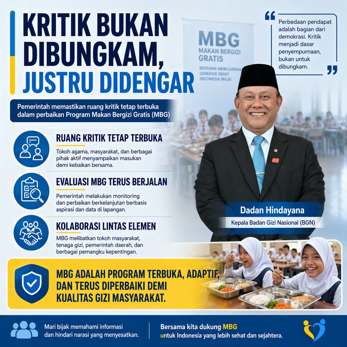 sutejo_prabowo's tweet image. Operasional SPPG Cilegon dihentikan! Gerak cepat BGN prioritaskan keamanan makanan anak bangsa. #AnakBangsa #PrioritasBGN