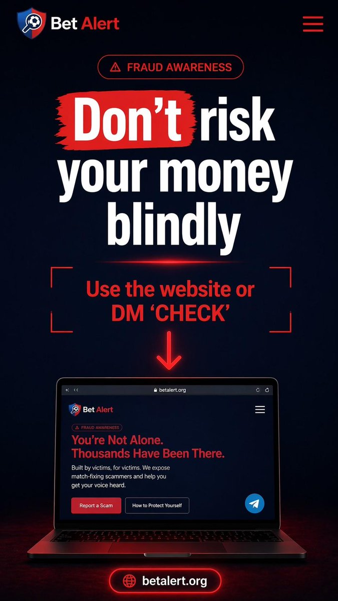 Fixedmatches_scam_adviser tweet media