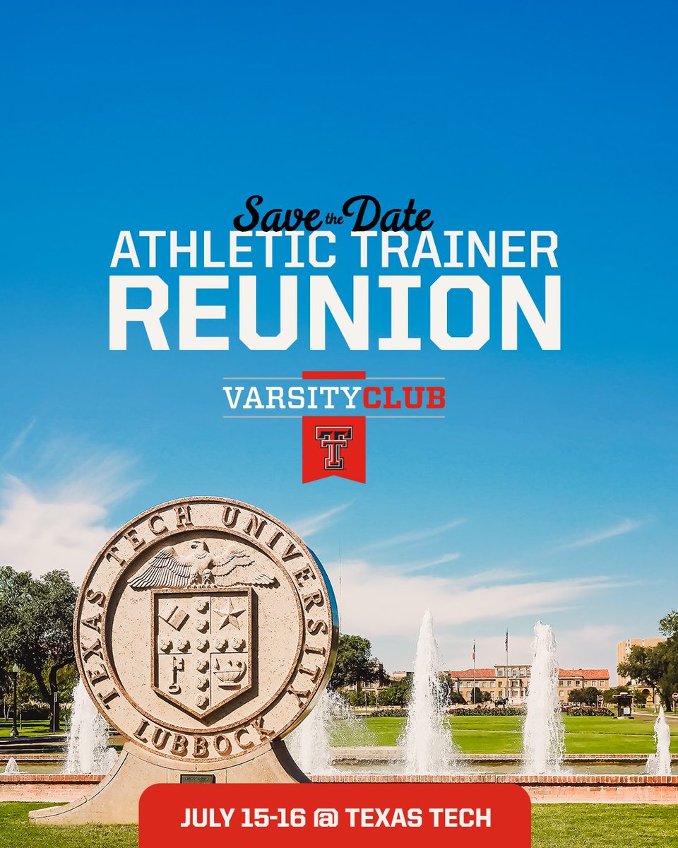 DoubleTVarsity's tweet photo. We are excited to announce our upcoming Athletic Trainer Reunion on July 15th &amp; 16th‼️ RSVP through the link below.

🔗 https://t.co/vJjqKyVn9D https://t.co/JKXSqahqiD