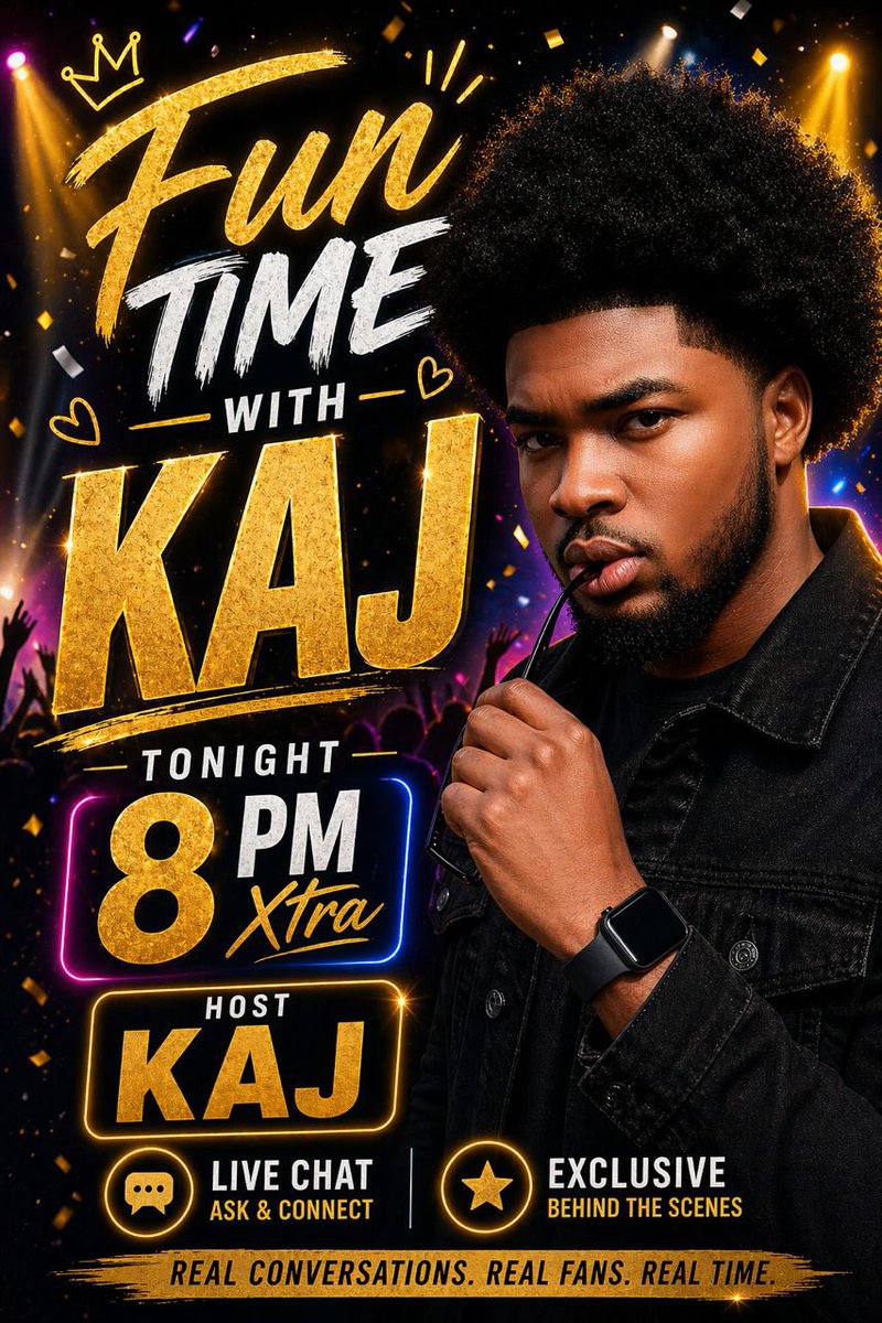 Khaj will going LIVE on TikTok by 8PM tonight .
He’ll be catching up with you all and answering your questions.
If there’s anything you want to ask or understand better, be there 
#PerfectMatchXtra