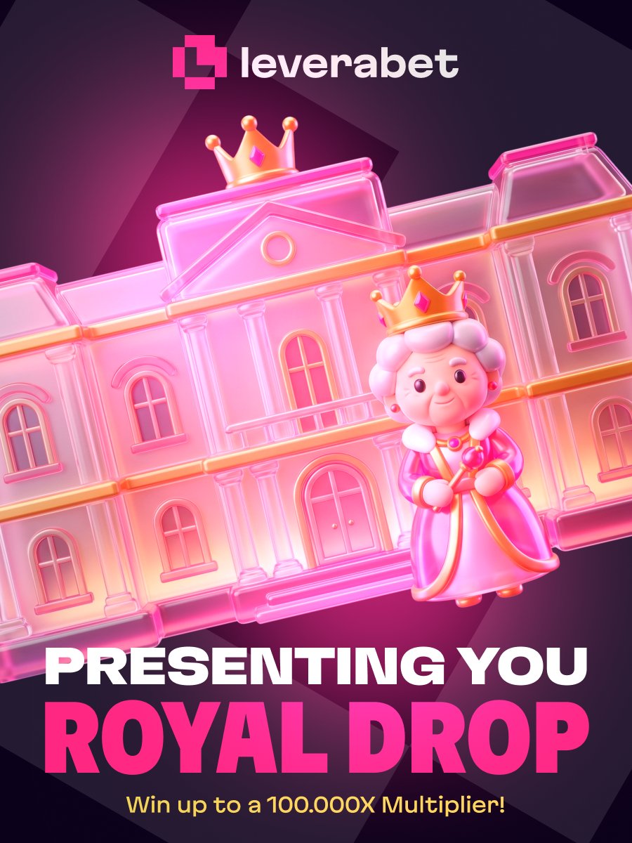 LeverabetCom's tweet photo. We are proud to announce our unique Game Royal Drop🥳

✅This is the first exclusive game on https://t.co/0qsNYvGolD:

We invite everyone to play it, the first player to hit a 50x+ bet with a minimum bet of $1 will get a $250 reward instantly credited on his account 🎁

If you are a new user, message us in the livechat of the website or at @leveravip on Telegram to receive your 100% deposit bonus! 👇
