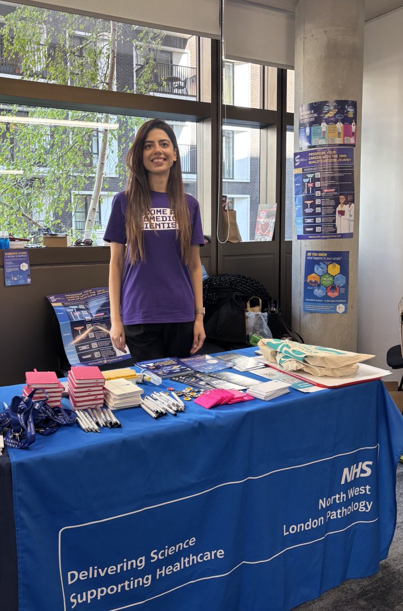 NwlPathology's tweet photo. Today we attended the 23rd Annual Schools Science Conference created by science4u in collaboration with University of Westminster ✨
We joined colleagues across healthcare and encouraged students to pursue studies in science 📷
#NorthWestLondonPathology #Science4U https://t.co/LMEJWHsR2j