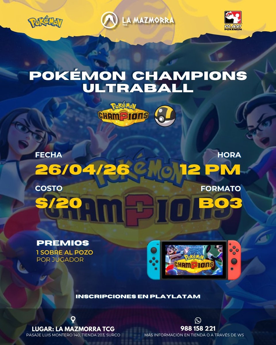 PKMN Perú tweet media