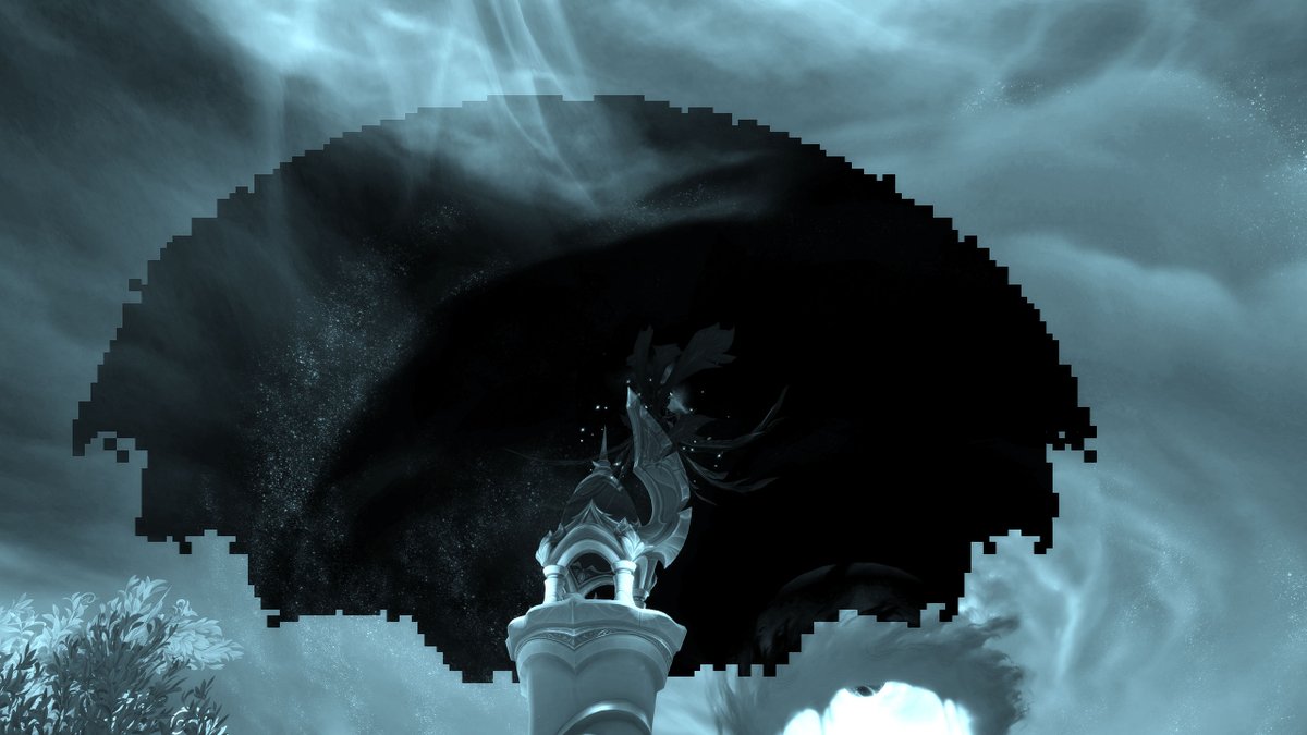 patf0rd's tweet image. Okay, seems to be related to DirectX 11, which I was still running since the massive Manaforge Omega issues. With 12, it's gone.