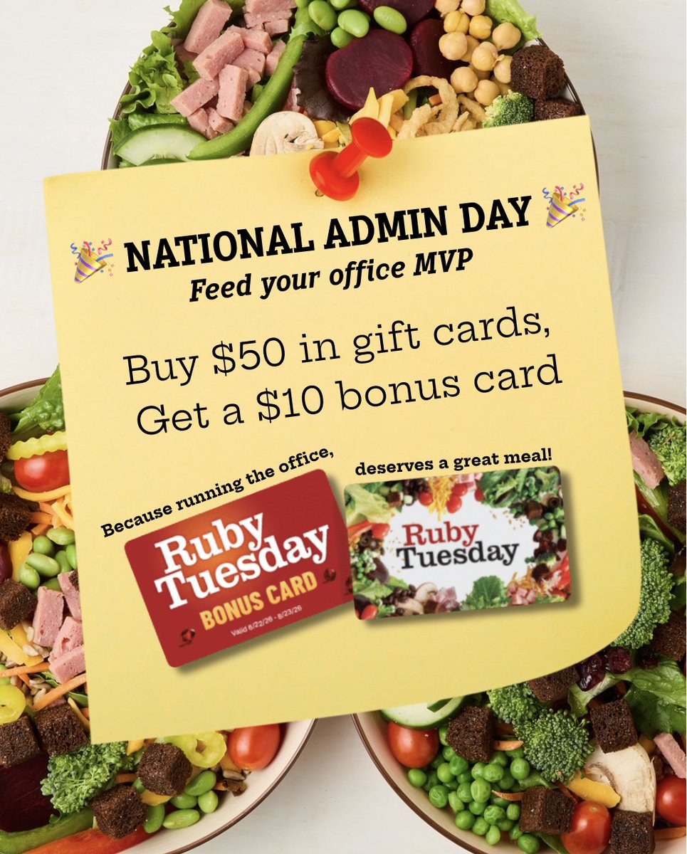 Ruby Tuesday tweet media