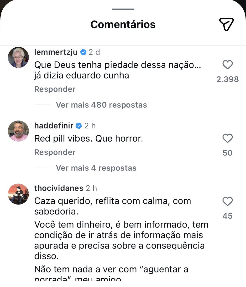 O Juliano Cazarré anunciou evento para homens e diversas atrizes estão deixando sua opinião (que ele não pediu).

O comentário que eu mais gostei: “Jesus é de esquerda!” Fonte: vozes perturbadas da cabeça dela.

Dizer que Jesus Cristo “era de esquerda” é um erro clássico de quem