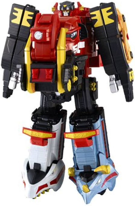 ちなみに恐竜系モチーフでプテラノドン使わなかった珍しい例(汽車、列車モチーフだからプテラは違うよなとはなるけど。ジェットに虎使ってるけど……) 