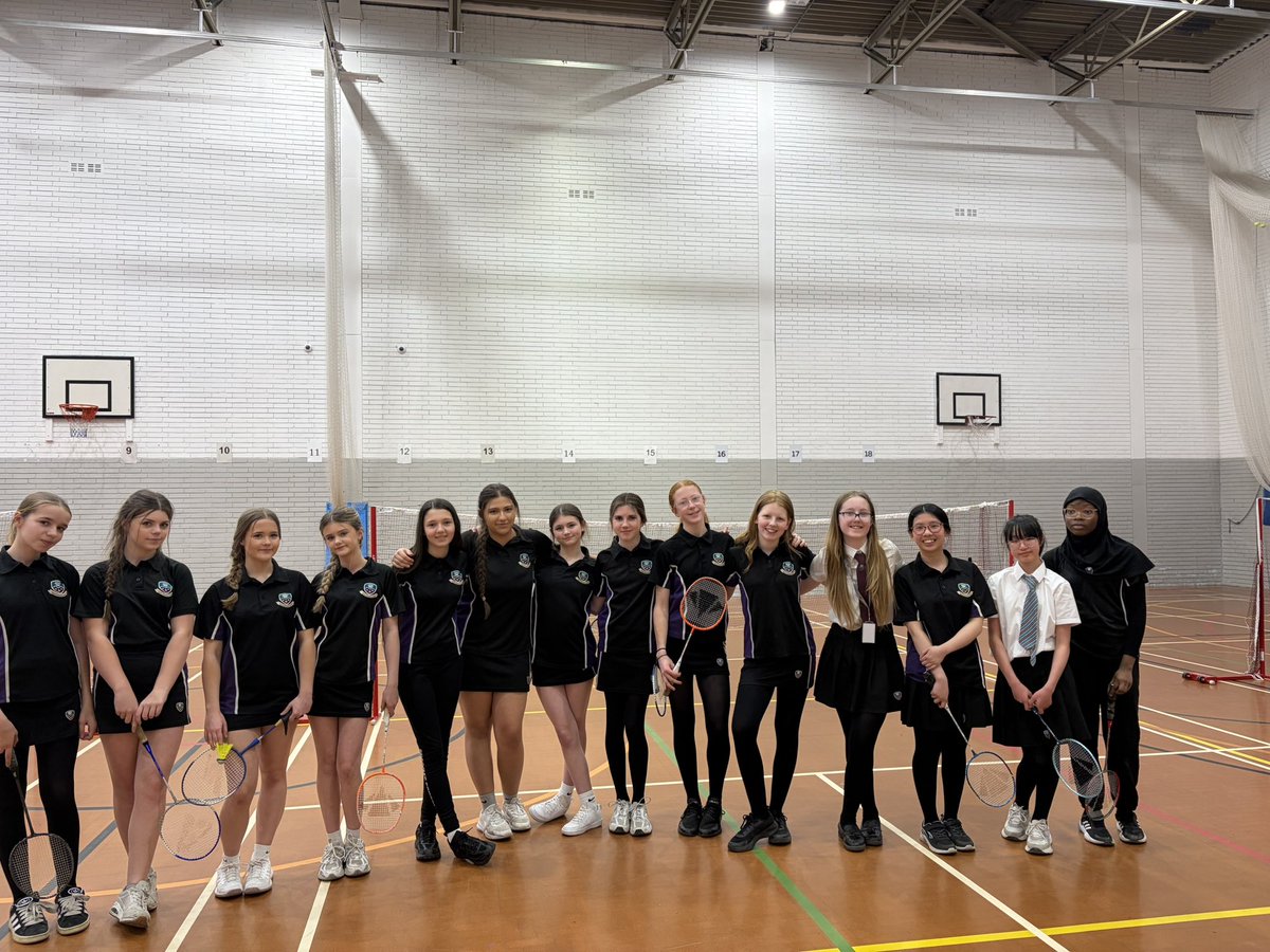 SharplesSchool's tweet photo. A badminton fixture for our Y9 girls against Ladybridge tonight! A great effort from all involved! 🏸 https://t.co/AYUycsUBJd