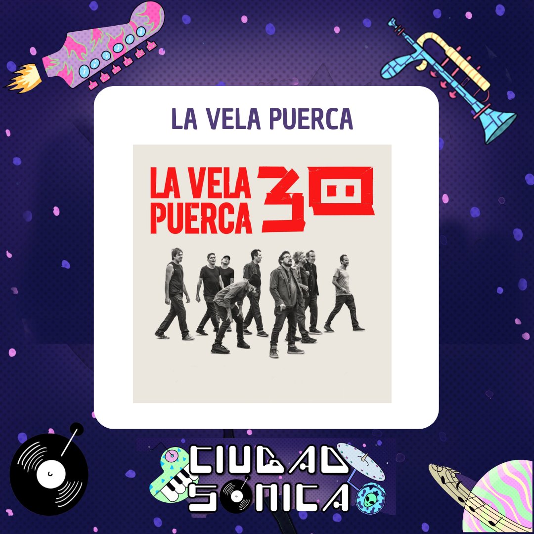 La Vela Puerca celebra 30 años de trayectoria y ha elegido a Colombia como uno de los escenarios para un show que promete recorrer toda su discografía. Todos los detalles en: anchor.fm/ciudadsonica