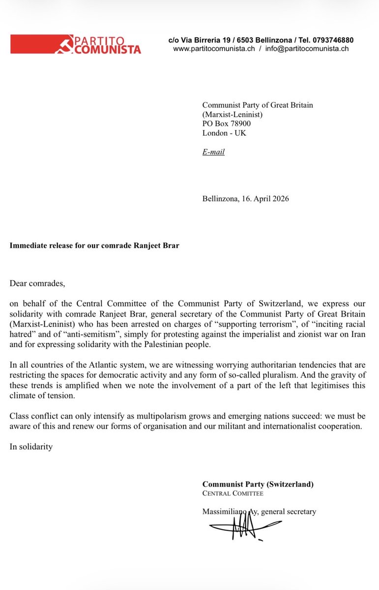 The Communists tweet media