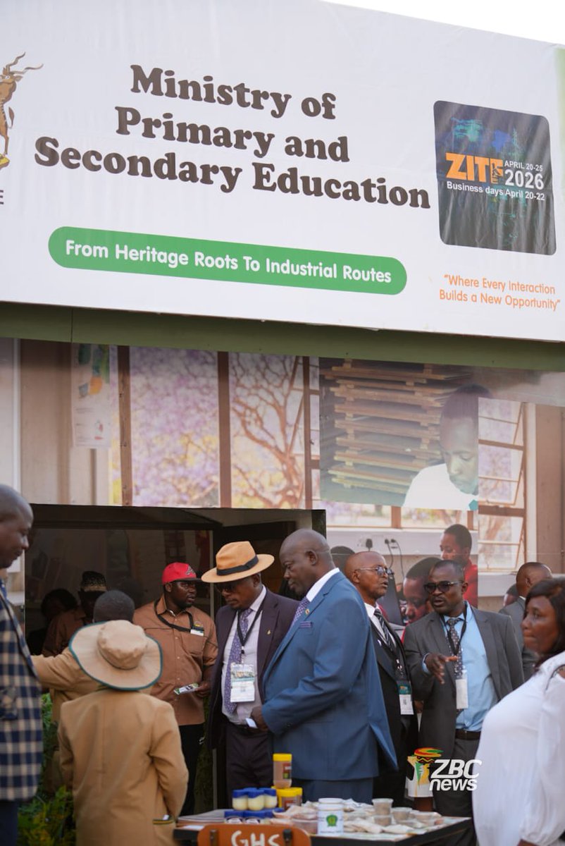 ZBCNewsonline's tweet image. HIGHLIGHTS FROM ZITF 2026 IN BULAWAYO 

Highlights from Day 3 of the 66th edition of the Zimbabwe International Trade Fair in Bulawayo. This year’s trade showcase is running under the theme “Connected Economies, Competitive Industries."
#ZITF2026 #Zimbabwe #Bulawayo #Trade