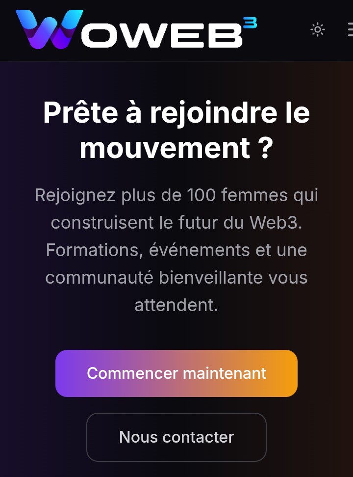 womenonwebi's tweet image. Elles ont commencé comme toi.
Avec des doutes et des questions.
Avec l’impression que le Web3, ce n’était “pas pour elles”.

#WomenInWeb3 
#Temoignage #EducationDigitale