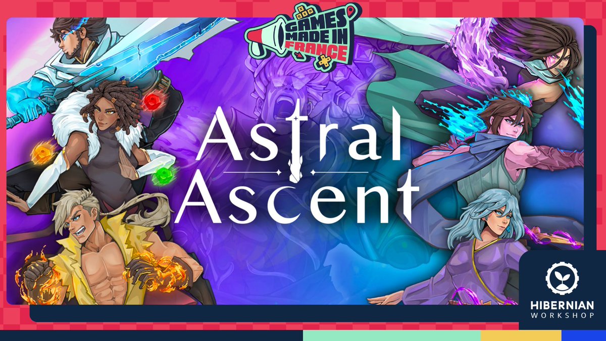 JeuxMadeInFR's tweet image. 📢 Nouveau key art pour Astral Ascent ! 🤯
Retrouvez @HibernianWS sur la scène des #GamesMadeInFrance sur la chaîne twitch de @mistermv pour découvrir leur future pépite, dimanche 26 avril à 21h20 !

👉 twitch.tv/mistermv

#GMIF26 #Videogames #JeuxVidéo #IndieGaming
