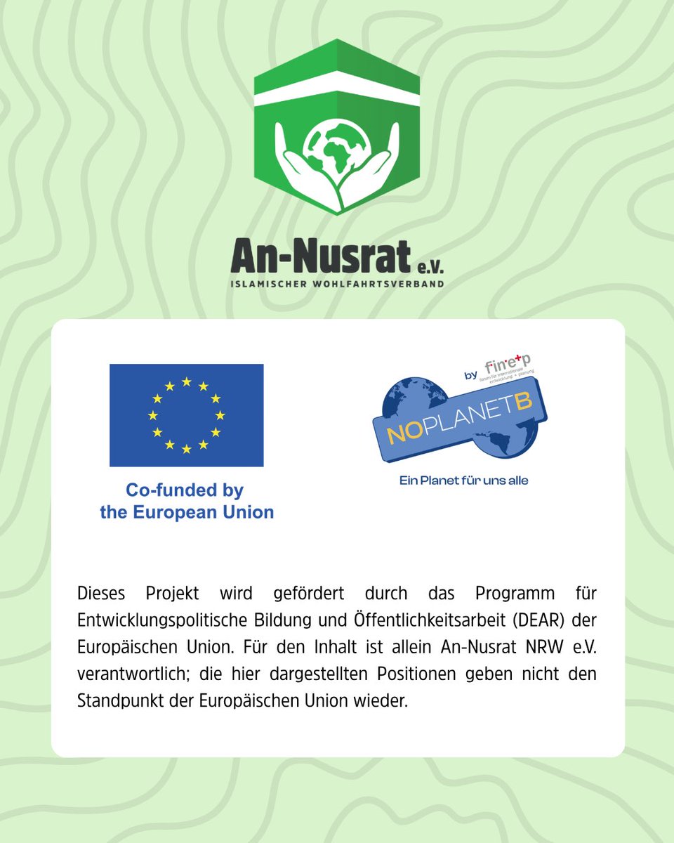 AnNusratDE's tweet image. 🌍 Heute ist Tag der Erde – und deine Ideen zählen mehr denn je.
Teile deine Visionen, inspiriere andere und werde Teil einer Bewegung, die wirklich etwas verändert. 💚 Gemeinsam erreichen wir tausende Stimmen für unseren Planeten.
 
#NOPLANETB #euDEARprogramme