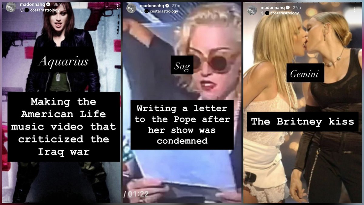 delirious7575's tweet image. #Madonna's team's new instagram account is on point lmao 🫠🧨👑