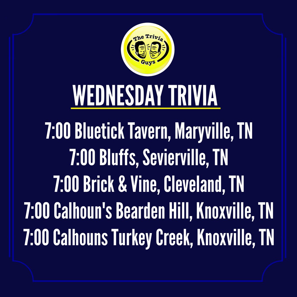 KnoxTriviaGuys's tweet image. #TriviaGuys #KnoxTrivia #GameNight #PubQuiz