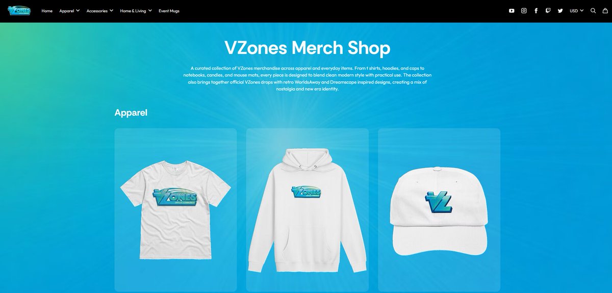 VZones's tweet photo. You can now buy official VZones products including t-shirts, hoodies, mugs, notebooks and more.

Everything is available to order worldwide.

https://t.co/5caaIvc5Lu https://t.co/nIB5HwWA0a