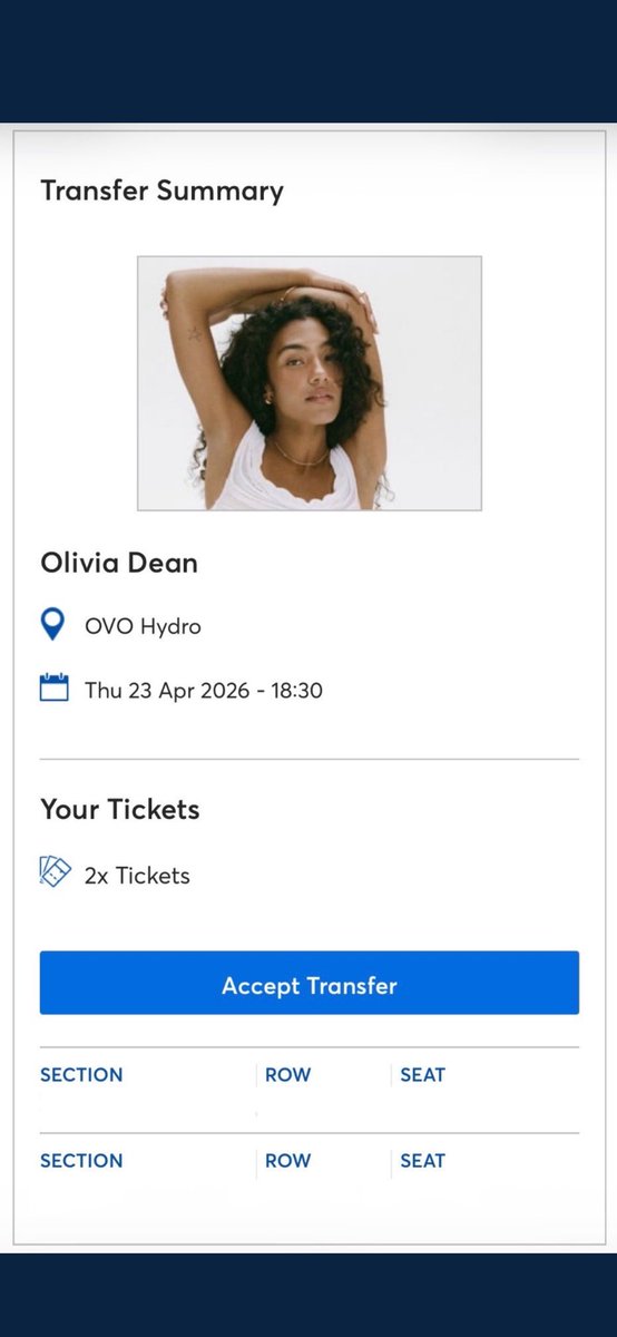_evn2_'s tweet photo. I actually WON tickets to see Olivia Dean,
The Art of Loving Tour in Glasgow TOMORROW 😭✨

Thank you @UMG 🙌🏼❤️🤍

#OliviaDean #Glasgow #ManINeed  #GiveawayWin #ReinMeIn #Ticketmaster https://t.co/N5EIDq6Jte