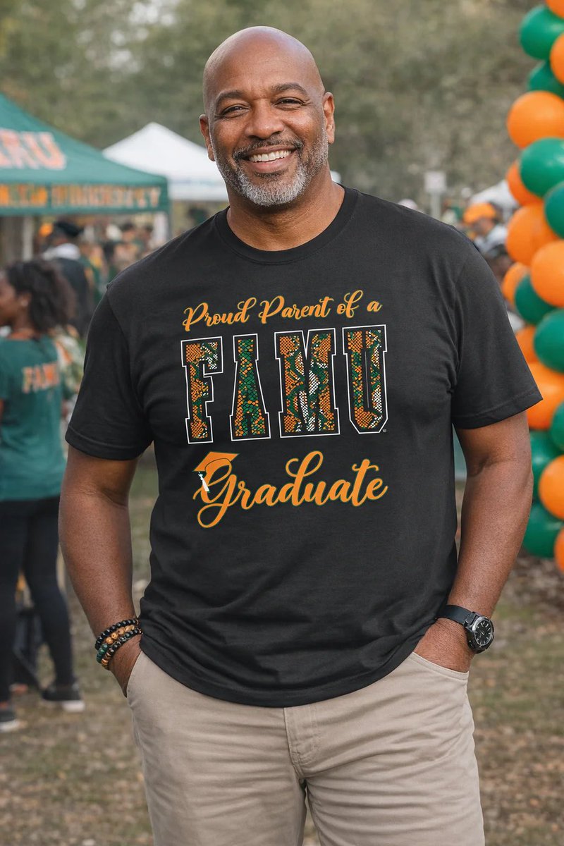 Realwordsapp's tweet image. Graduation season 🎓✨ Rep your grad the RIGHT way!

Proud parent of a FAMU alum or celebrating yourself? Real Words Apparel has you covered 💚🧡👩🏽‍🎓👨🏽‍🎓

Order now 👉🏽 realwordsapparel.com/collections/fa…

#GradSZN #FAMU #HBCU #Graduate