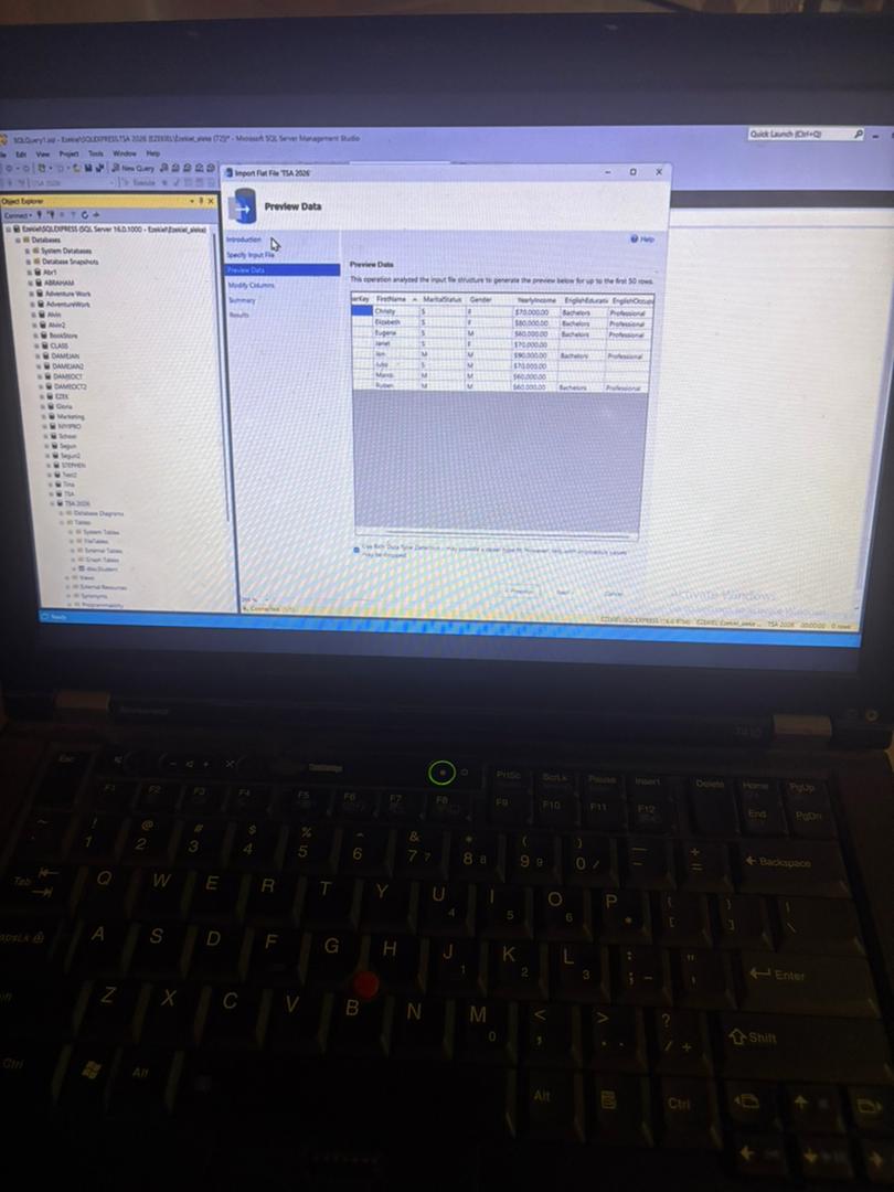 Basha_Analyst's tweet photo. Over the past few weeks with Mr. @ezekiel_aleke, we've completed Power BI,I aced a quiz on it, and started SQL(a new tool) with discussions on its formatting options. #learningwithTs @TechSphereAcad https://t.co/hRjyKBQ6G8