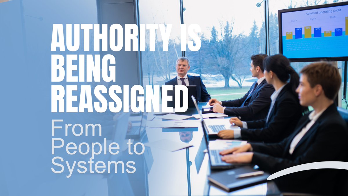 IsabelaPublic's tweet photo. Authority is being reassigned.

AI isn’t just changing decisions, it’s redefining who holds authority.

The real risk isn’t performance. It’s the inability to explain, defend, and stand behind the system.
That’s the Trust Gap.

Listen to Episode 47.

#AI #Leadership https://t.co/XimC7FGiyz