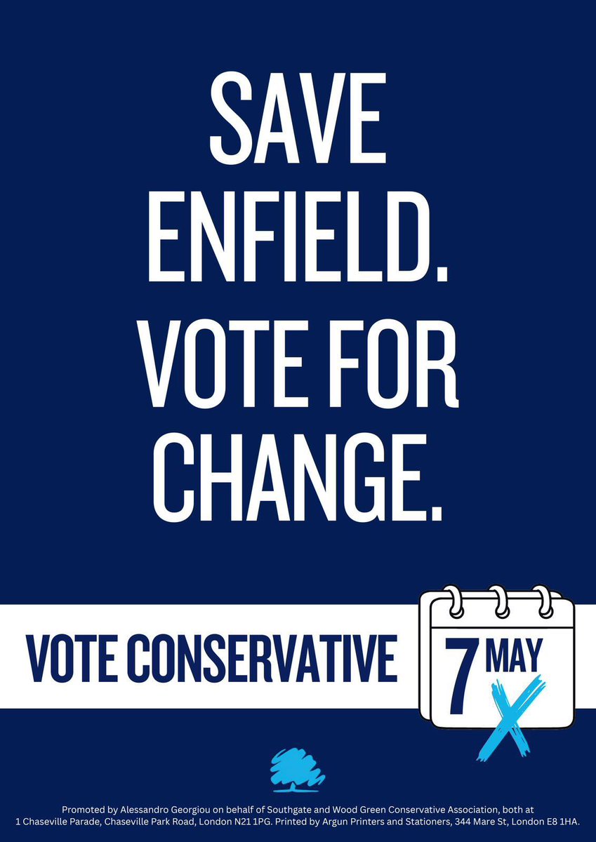 Vote Conservative 🌳 on 7th May 🗳️