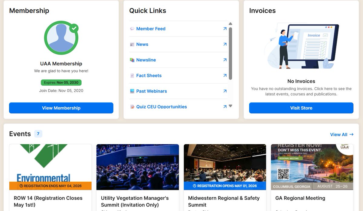 ArboristUtility's tweet image. Need CEUs? Fifteen quizzes are on the Member Portal, covering AI in VM, eDNA, brushfire safety, and more. Members: Log in &amp;amp; find "Quizzes" under Quick Links. Non-members: Join UAA today to start earning, member.gotouaa.org/general/member… #UVM #Arborist #CEU #UAA #membershipbenefits