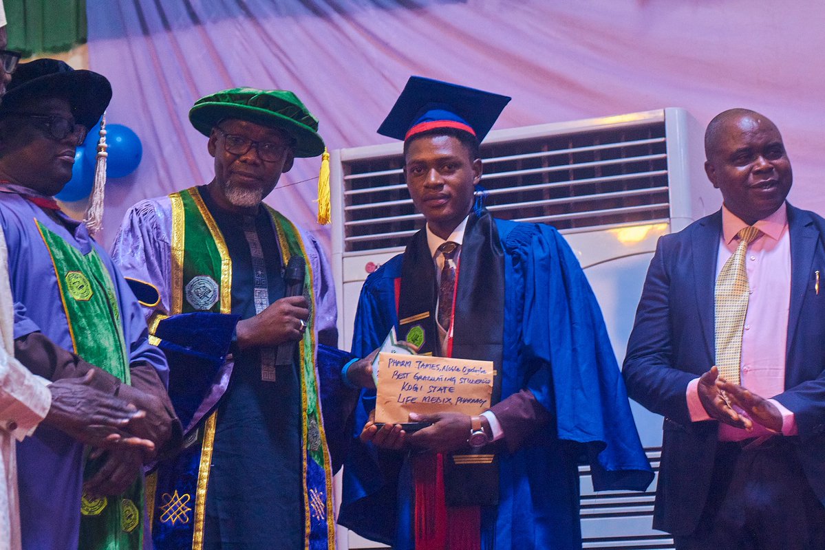 On the 15th of April 2026, exactly a week ago 
I was inducted into the Noble profession

I received a certificate of distinction (4.71) and honored with Life medix award for the best graduating Kogi state student

All Glory to God