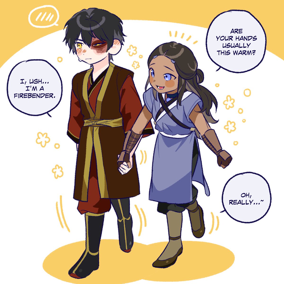 commission by 페퍼로니 님 #zutara #atla