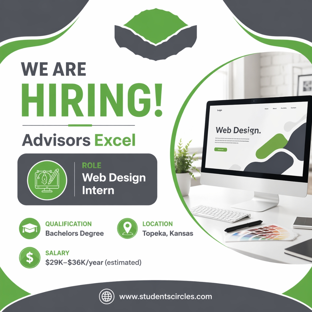 karthikpattadi's tweet image. 🚀 Hiring Alert!

Web Design Intern at Advisors Excel
📍 Topeka, Kansas
💰 $29K–$36K/year

Start your design career today 👇
studentscircles.com/web-design-int…

#Hiring #Internship #WebDesign #UIUX #Jobs #StudentsCircles

⚠️ Disclaimer: This image is created for informational and