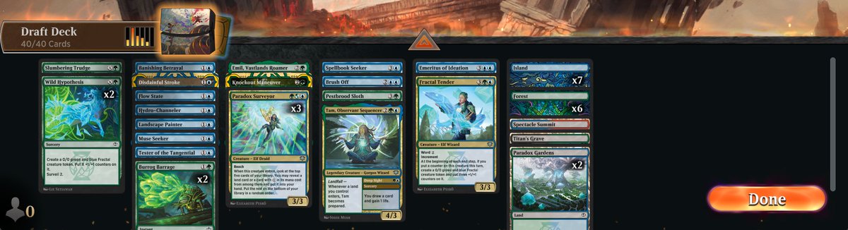 nitromob77's tweet photo. First Secrets of Strixhaven trophy 7-1 Quandrix value all over the place. https://t.co/7vtSkHfWRC