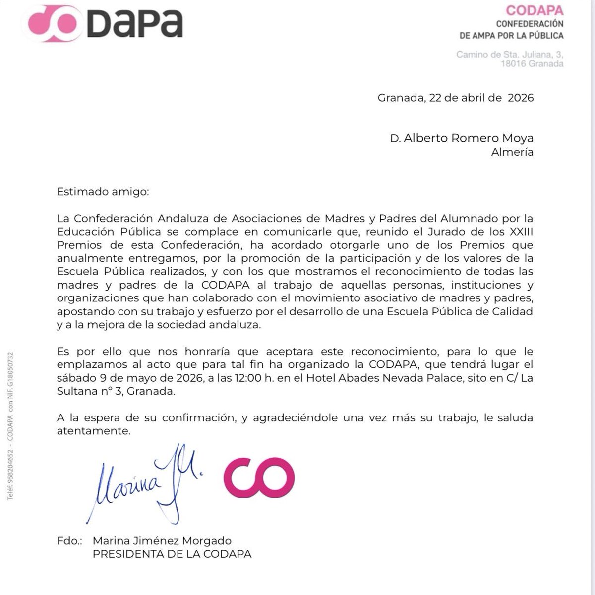 Alberto Romero Moya tweet media