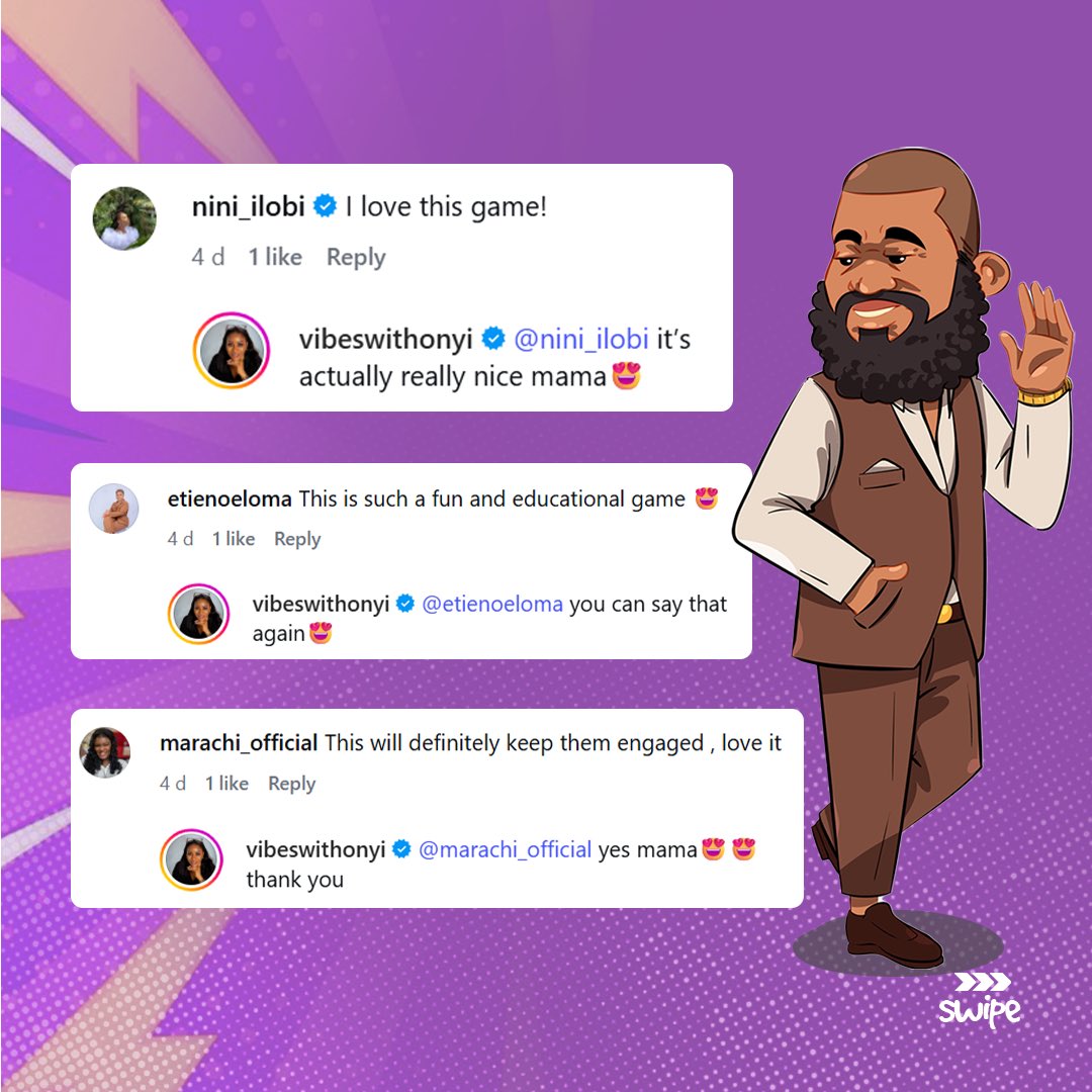 OneChanceGame's tweet photo. You can only relate to these comments if you’ve played the game before. Click the link in our bio to order yours now so you don’t get left behind 😂 https://t.co/T8eGUsNhgQ