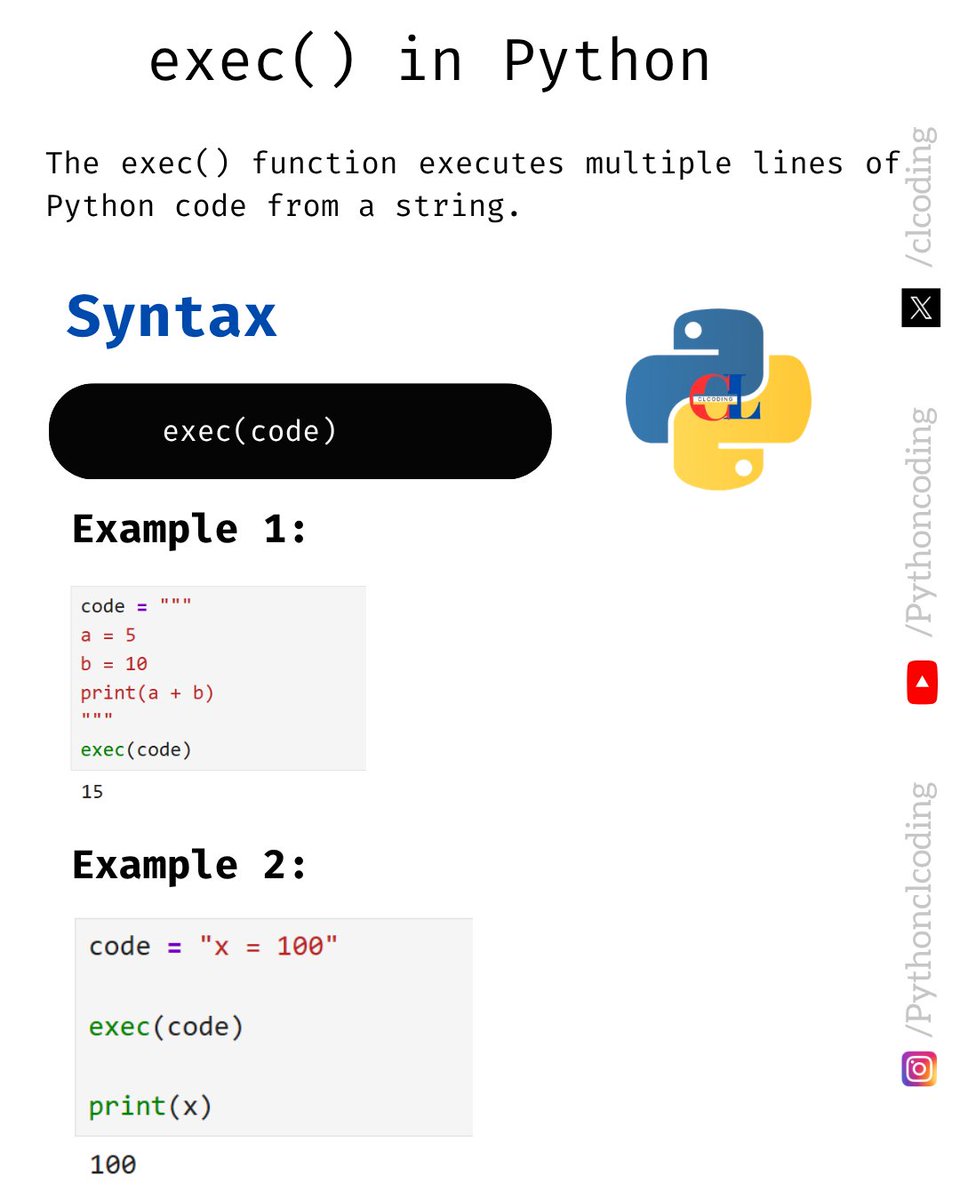 Python Coding tweet media
