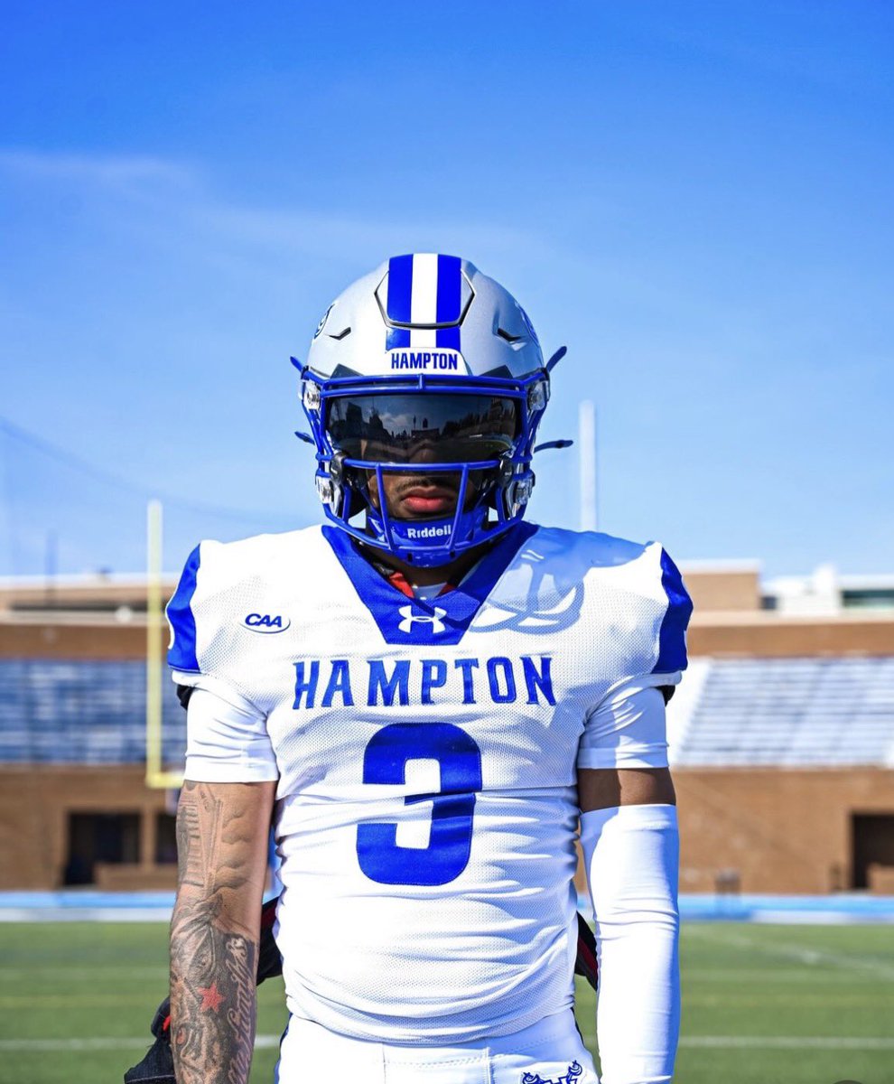 JacksonSejhe's tweet photo. #AGTG! After an amazing conversation with @CoachCLoper I am honored to say I have received a D1 offer from Hampton University!   
#jucoproduct https://t.co/LAAmcqjL0D