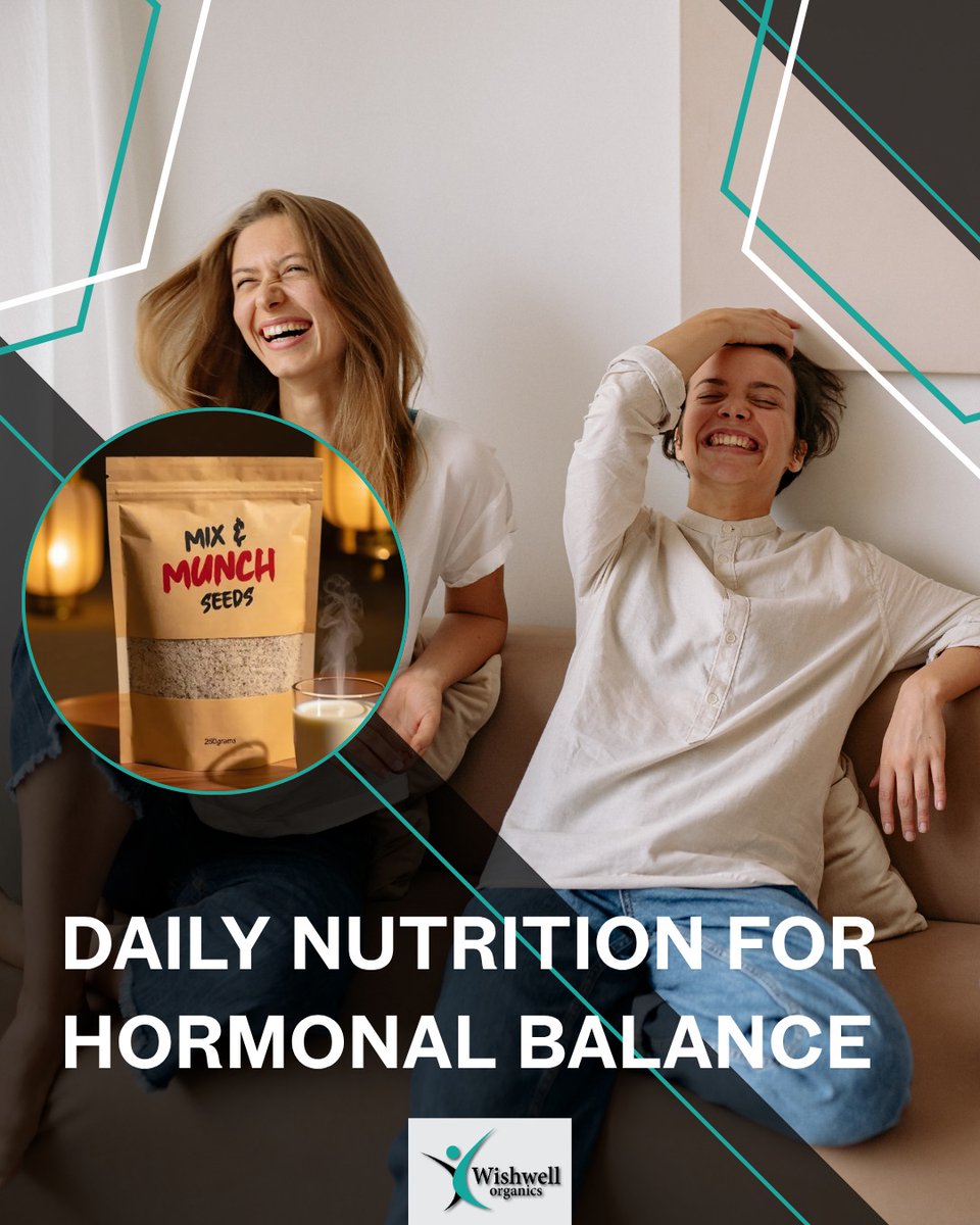 WishWellOrganic's tweet image. Women’s health isn’t just about eating… it’s about what you’re eating.

From hormonal balance to energy, skin, and overall wellness —

Mix &amp;amp; Munch Seeds is a simple addition that supports your body naturally, without complicated routines.

 #HormonalBalance #HealthyWomen