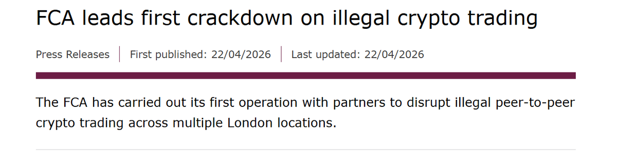ACAMS_ml_com's tweet photo. U.K. authorities said Wednesday that they had raided eight peer-to-peer cryptocurrency-trading platforms operating illegally in London, and will use the evidence gathered to support ongoing criminal investigations.
https://t.co/G1KmxXFFyF ($) https://t.co/zsPhQPdu8X
