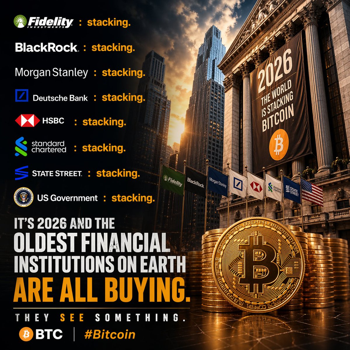 They see something. $BTC #Bitcoin