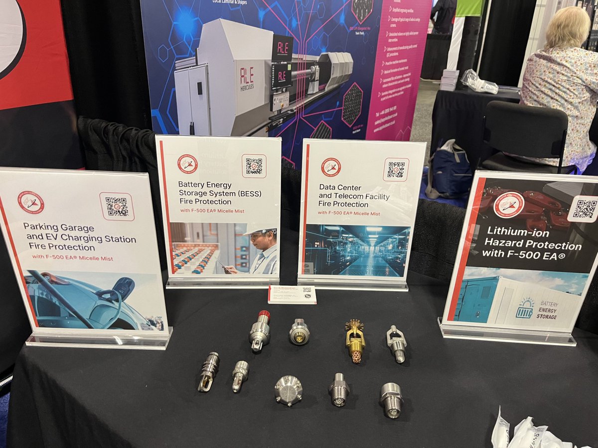 HCT_World's tweet photo. At The Battery Show South? Stop by Booth 1827, &amp; connect with our team to see how F-500 Encapsulator Technology works, &amp; where it fits across lithium-ion batteries, &amp; EV-related risks🔥

#TheBatteryShowSouth #BatteryTech #EVTechnology #EnergyStorage #f500ea https://t.co/ZcdC4sfgD9