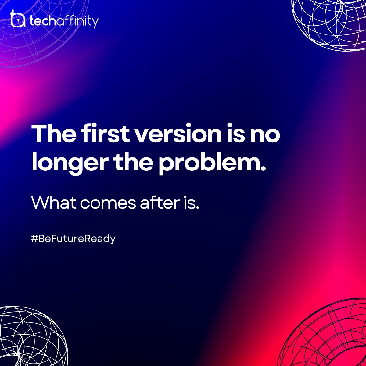 TechAffinity | #BeFutureReady tweet media