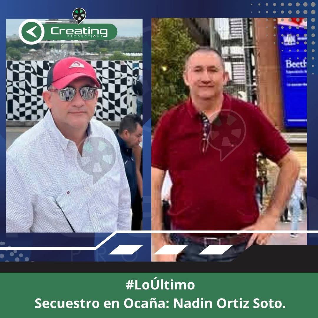 OlguinMayorgaP's tweet image. #ATENCIÓN Acaban de secuestrar al ingeniero Nadín Ortiz en #Ocaña, a 200 metros del Batallón del Ejército, en pleno restaurante #Boyacá, sobre la vía de entrada a la @ufpsocana. En el vehículo también iba su hermano Jhon Ortiz.