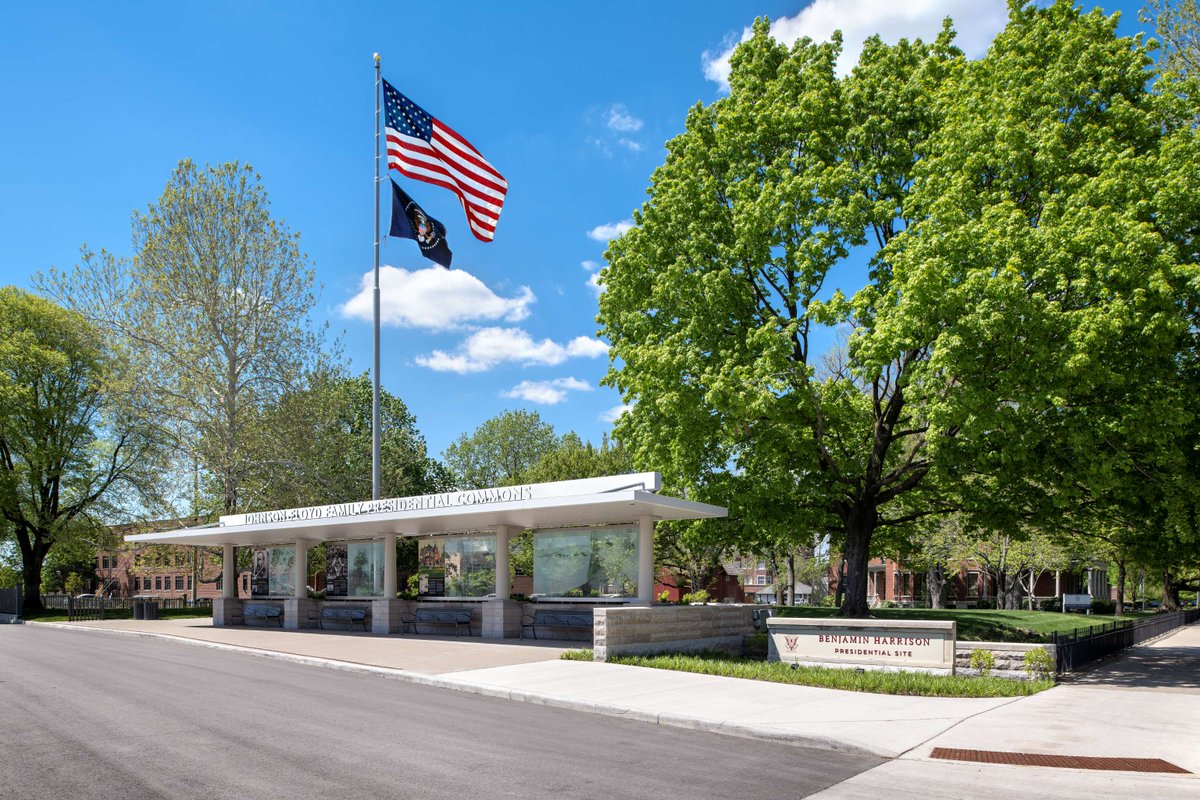 Benjamin Harrison Presidential Site tweet media