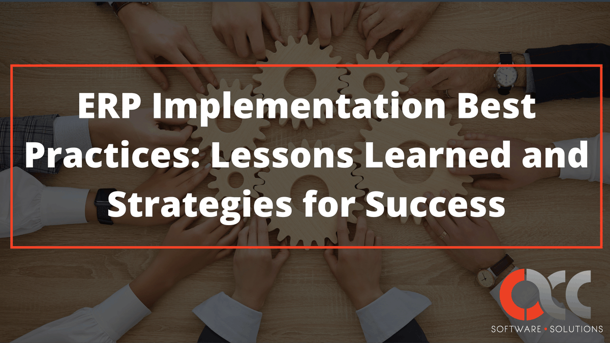 ACC_Software's tweet image. While ERP implementation comes with its set of challenges, lessons learned from past experiences can offer a roadmap to success.

🔗 4acc.com/article/lesson…

#ERPSoftware #BusinessSolutions #CloudERP
