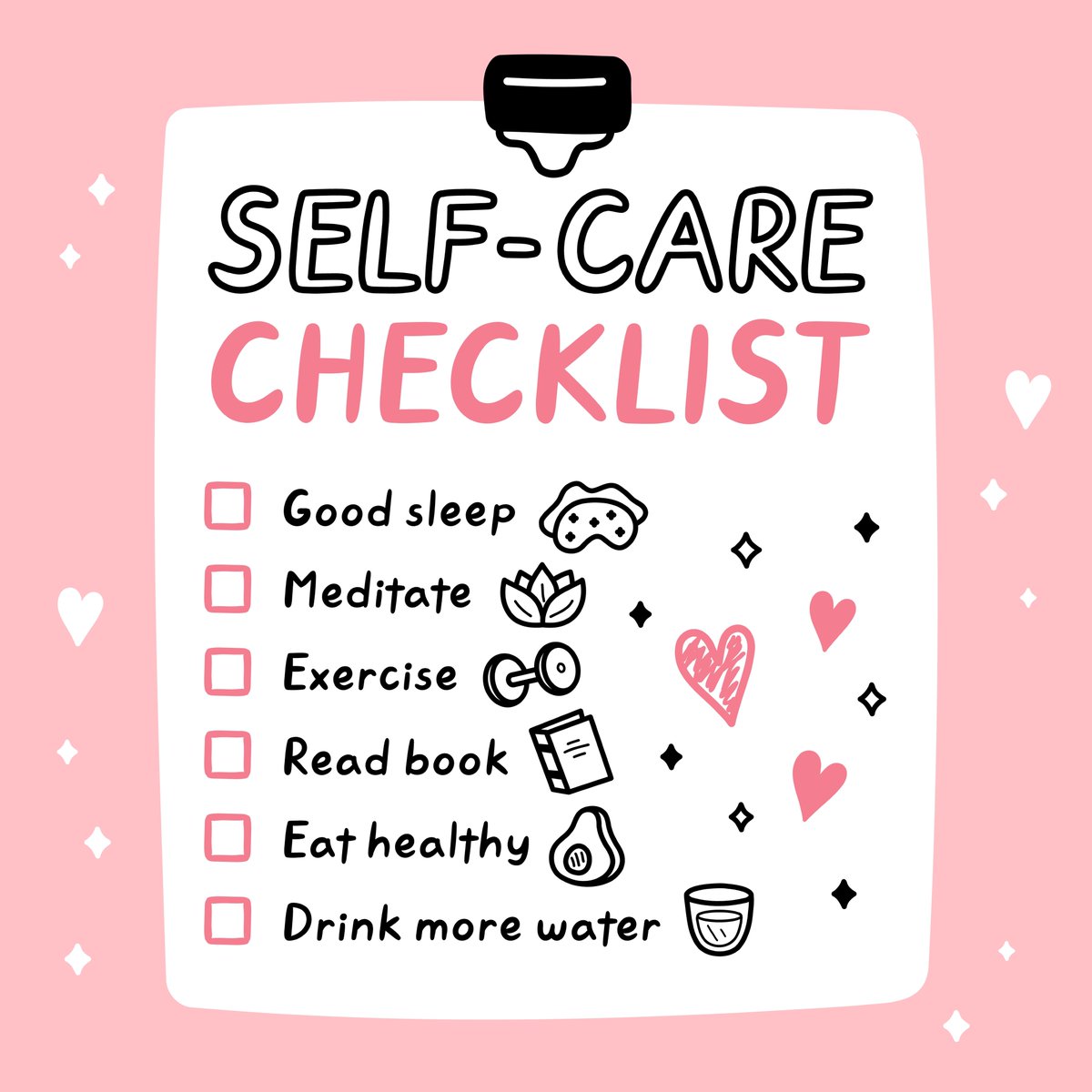 BethFratesMD's tweet image. What's on your self-care checklist for today? 🌺

#WednesdayThoughts #WednesdayWisdom #selfcare #JoyTrain