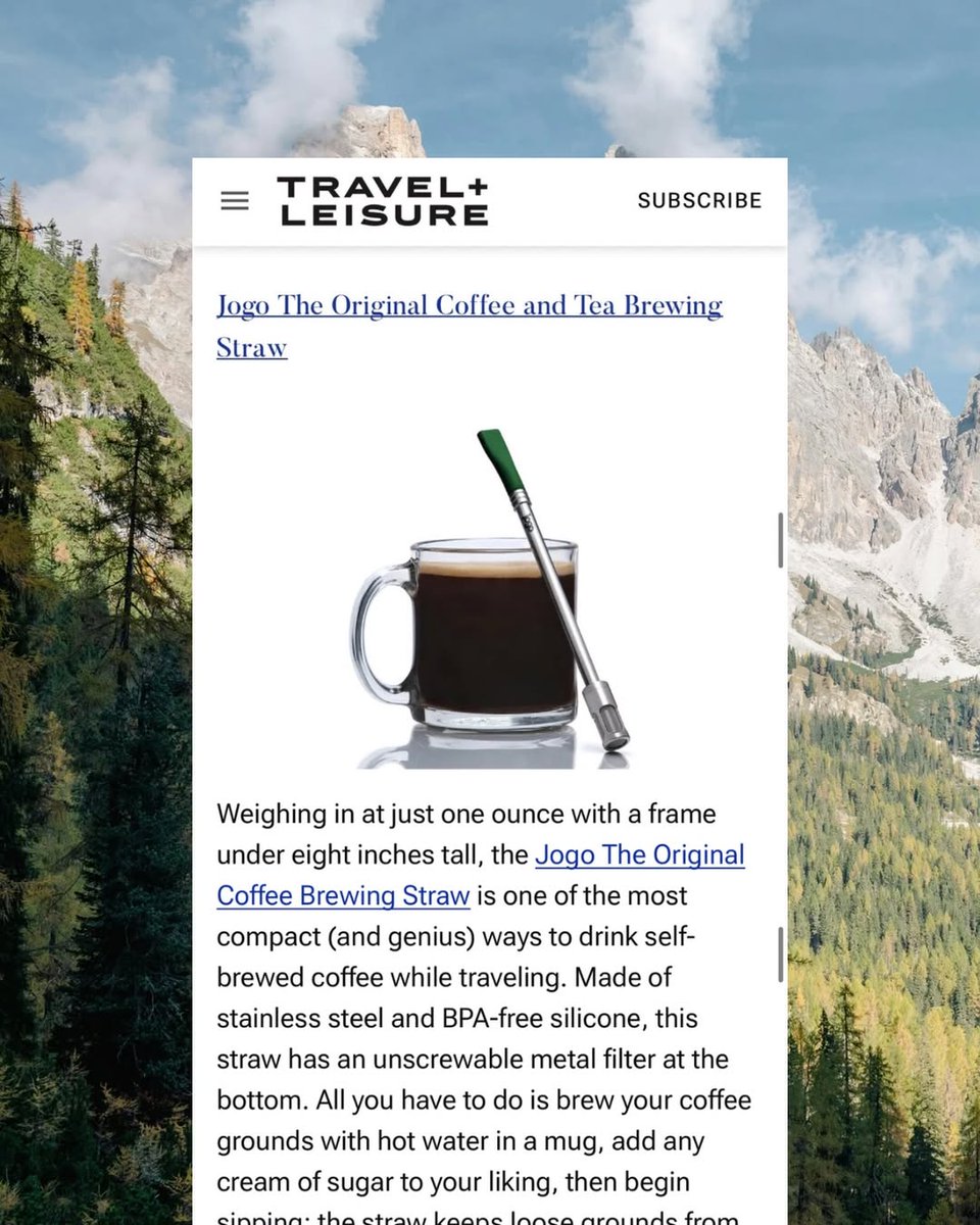jogostraw's tweet photo. Big thanks to Travel + Leisure for the feature! 🤘🏻 https://t.co/pr98BJBePJ