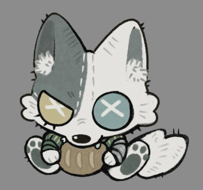 gave him bread shaped squeaky toy and he fell for it now he's looking at me like i just committed a crime