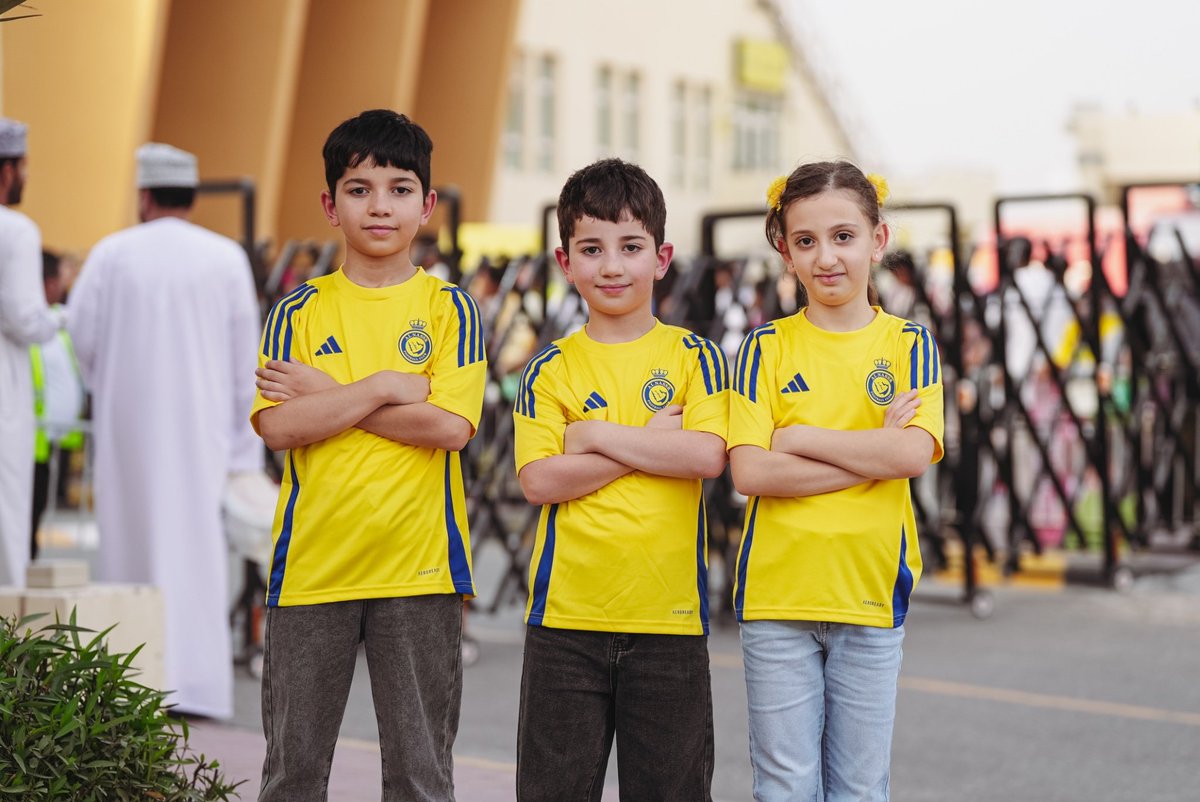 ChukwuDavid158's tweet image. Different faces. Different stories.
One love 💛
United by Al Nassr 🤝

#AlNassr #FanLove #Football